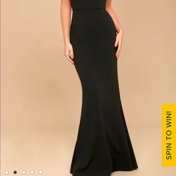 Lulus Melora Black Sleeveless V-Neck Maxi Dress Evening Formal - Picture 3 of 12